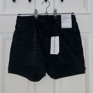 Calvin klein high waisted shorts